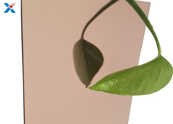 কেনা CE SGS ISO9001 এক্রাইলিক মিরর শীট রোজ গোল্ড কাস্টমাইজড কাটিং online manufacture