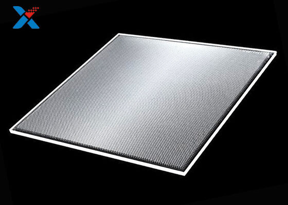 LED লাইট এজ লিট এক্রাইলিক শীট বিক্ষিপ্ত দিক নির্দেশ করে