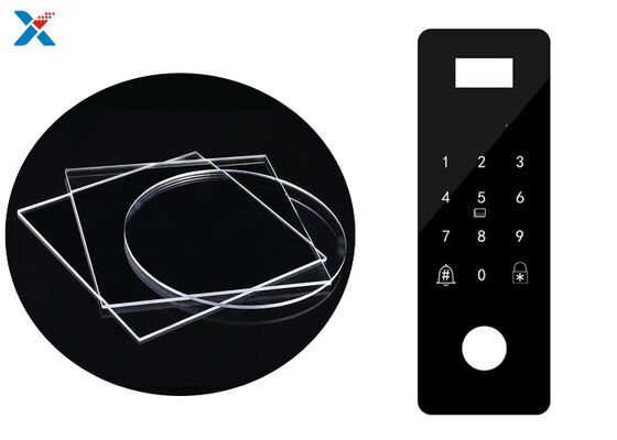 স্বচ্ছ স্ক্র্যাচ প্রতিরোধী এক্রাইলিক শীট ইউভি হার্ড প্রলিপ্ত প্লেক্সি গ্লাস